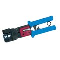 Quest Technology International Modular Ratchet Crimp Tools - Standard , Rj11/12/45, 6P4C/6P6C/8P8C TEL-6001